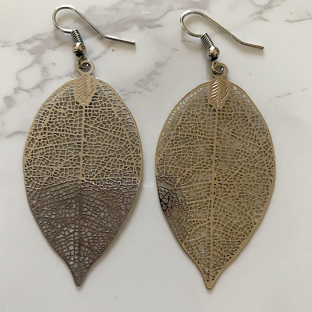Silver earrings ✨